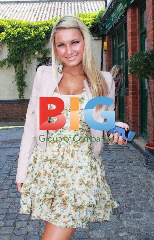 TOWIE sisters Sam and Billie Faiers at boutique