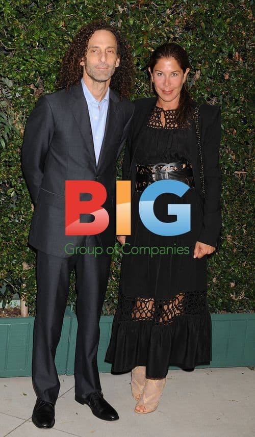 Kenny G and Lyndie Benson at NRDC Ocean Initiative Benefit