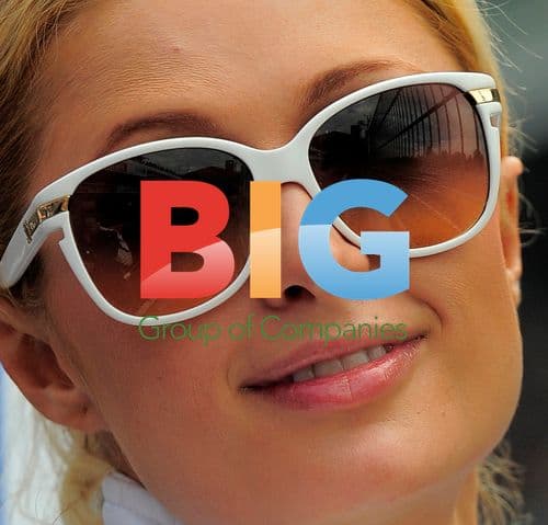 Paris Hilton at Montmelo Barcelona Circuito