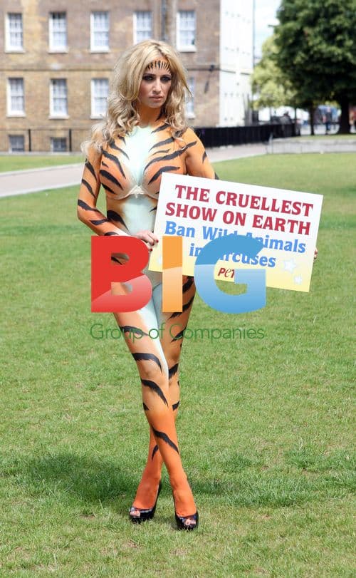 Chantelle Houghton PETA Protest
