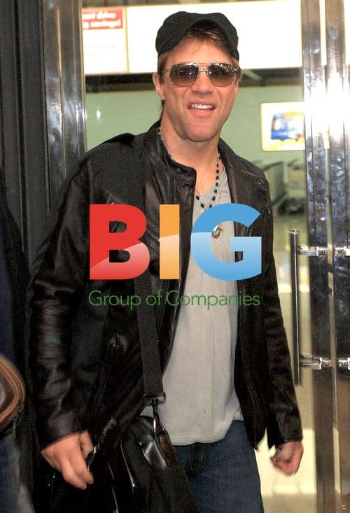 Bon Jovi Arriving at Airport in Croatia