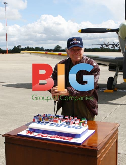 Sir David Jason at Royal Air Tattoo