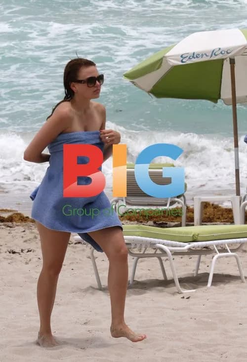 Aimee Teegarden on Miami Beach