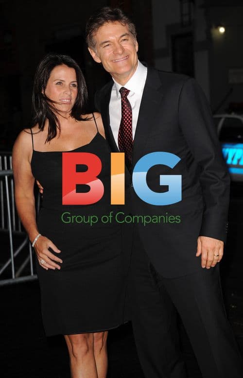 Lisa Oz and Dr. Mehmet Oz at Stephan Weiss Studios