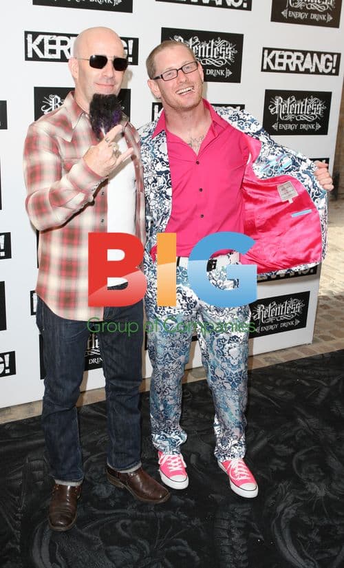 Corey Taylor and Scott Ian at Kerrang! awards