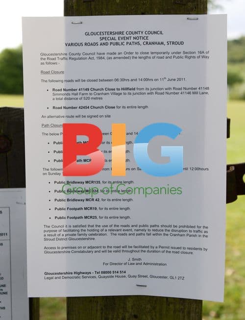 Lily Allen's Wedding Site in Gloucestershire