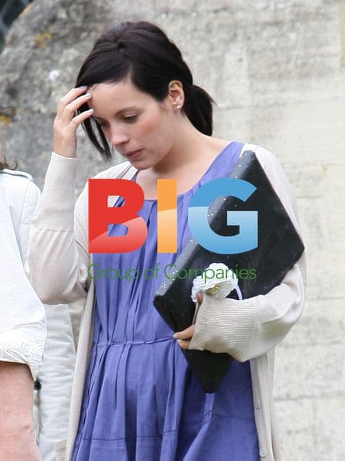Lily Allen and Sam Cooper at wedding rehearsal