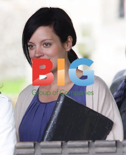 Lily Allen and Sam Cooper at Wedding Rehearsal