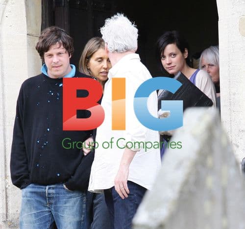 Lily Allen and Sam Cooper at Wedding Rehearsal