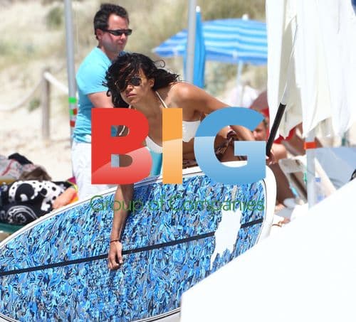Michelle Rodriguez enjoys Formentera Island