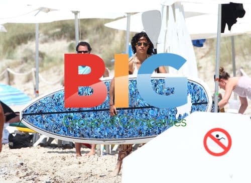 Michelle Rodriguez on Formentera Island