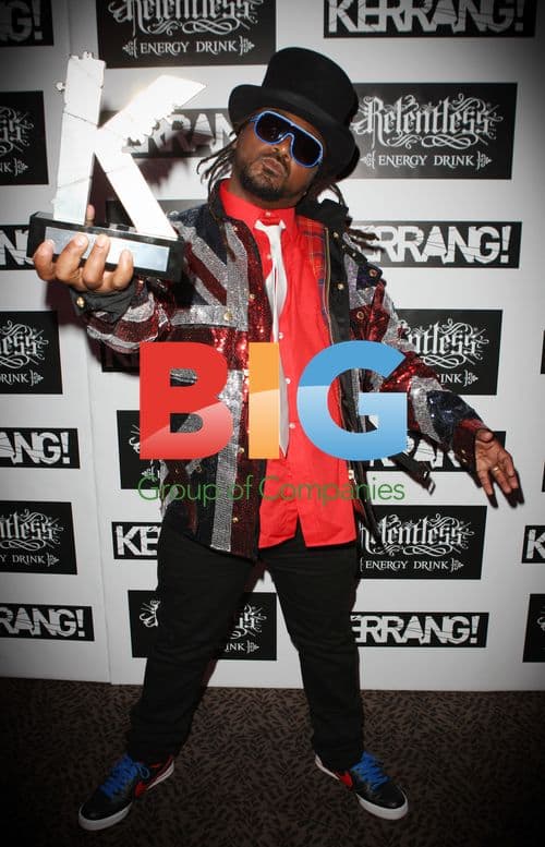 Skindred Pose for Kerrang! Awards