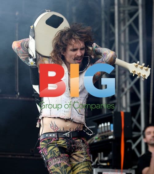The Darkness perform at Download Festival 2011