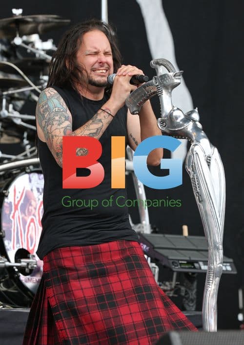 Korn Performing at Download Festival 2011