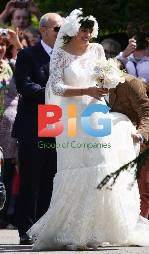 Lily Allen's Wedding in UK