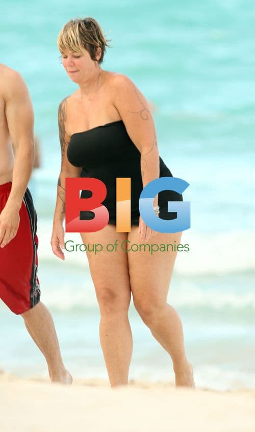 Mia Michaels Spotted in Swimsuit in Miami