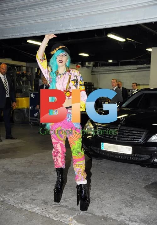 Lady Gaga Leaves TV Studio in Paris