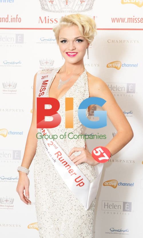 Hollie Robinson at Miss England 2011