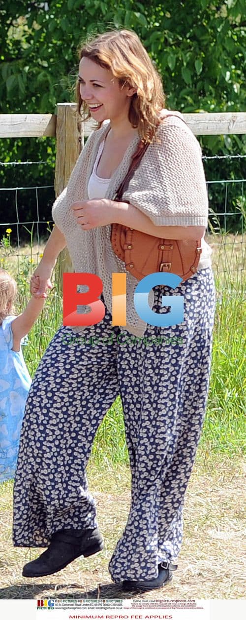 Charlotte Church and Daughter in Wales