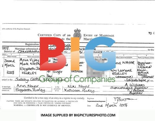 Elizabeth Hurley, Arun Nayar Divorce Papers