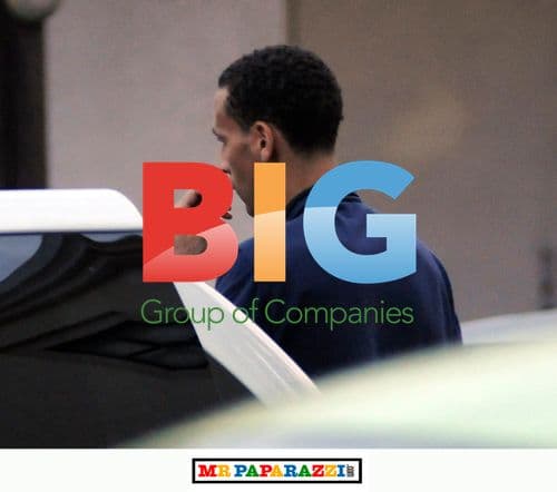 Rio Ferdinand in Algarve, Portugal