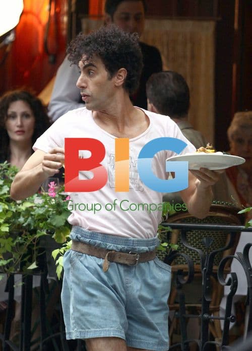 Sacha Baron Cohen Filming 'The Dictator' in NYC