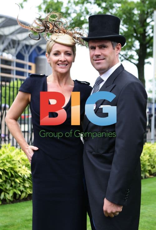 Gaby and Kenny Logan at Royal Ascot