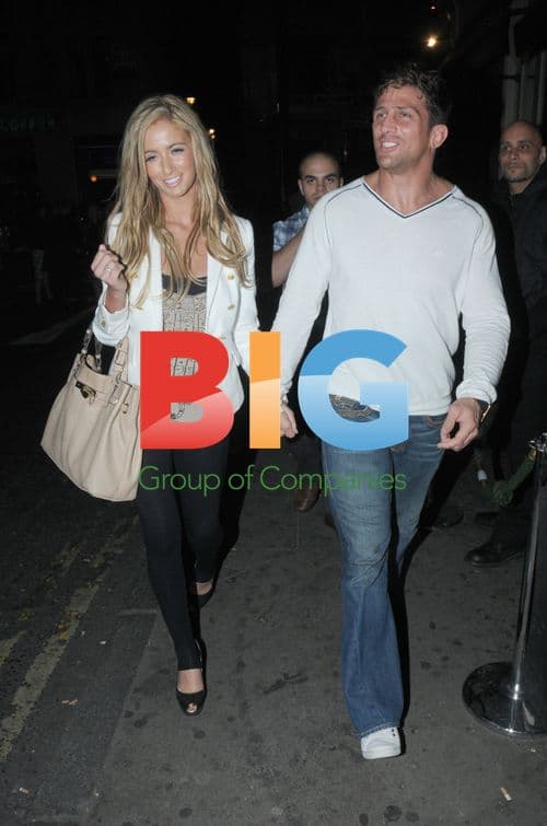 Chantelle Houghton and Alex Reid in Soho