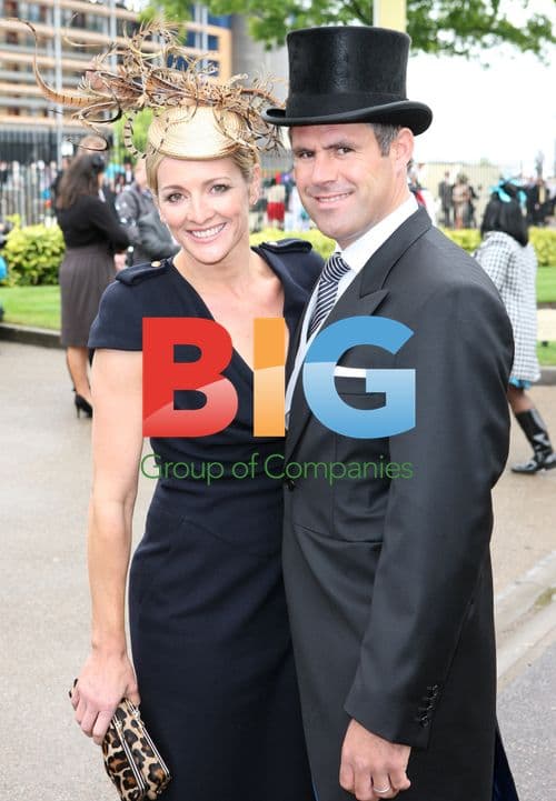 Gabby and Kenny Logan at Royal Ascot