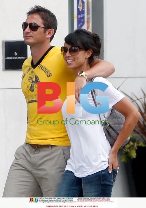 Christine Bleakley and Frank Lampard Out With Engagement Ring