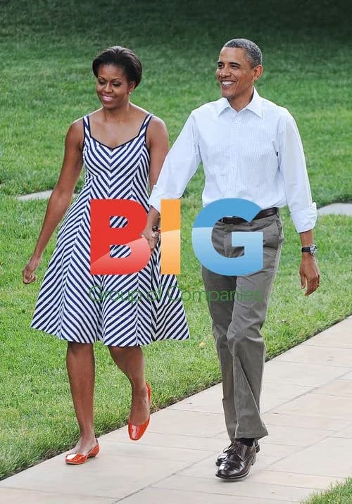 Obama and Michelle at White House Picnic