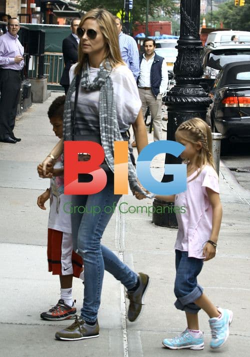 Heidi Klum with Kids in NYC