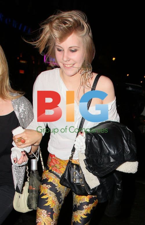 India Rose Leaving Box Nightclub