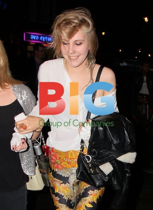 India Rose Leaving Box Nightclub in London