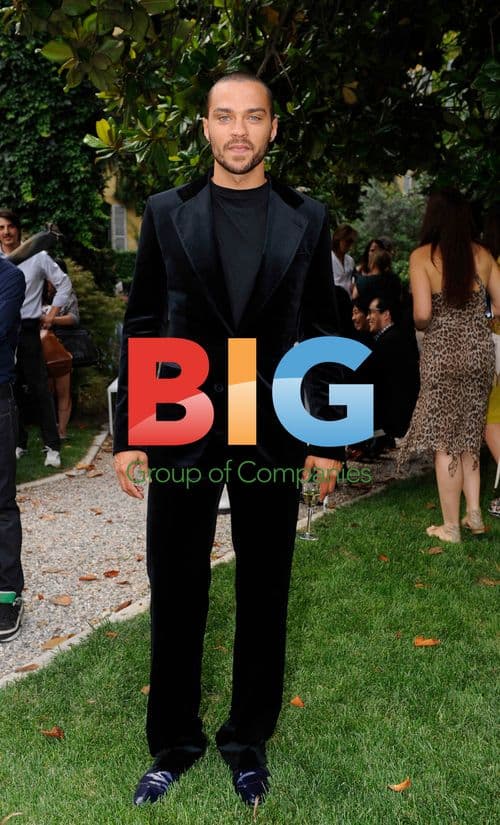 Jesse Williams at Roberto Cavalli Fashion Show