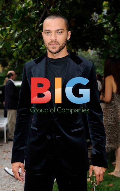 Jesse Williams at Roberto Cavalli Fashion Show