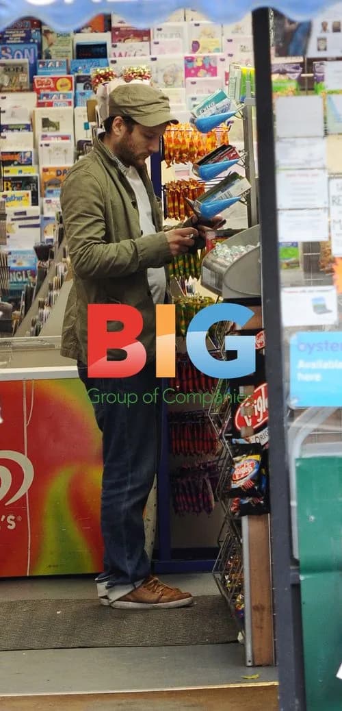 Matt Cardle buys cigarettes in London