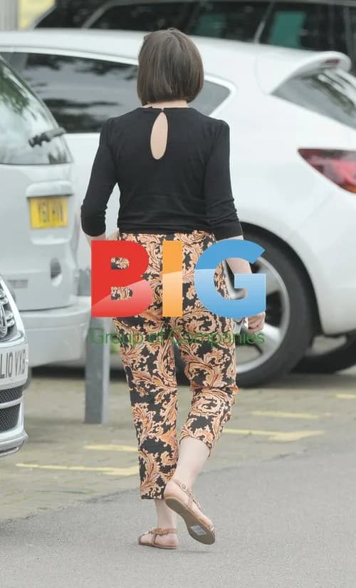 Natalie Cassidy Shopping at M&S