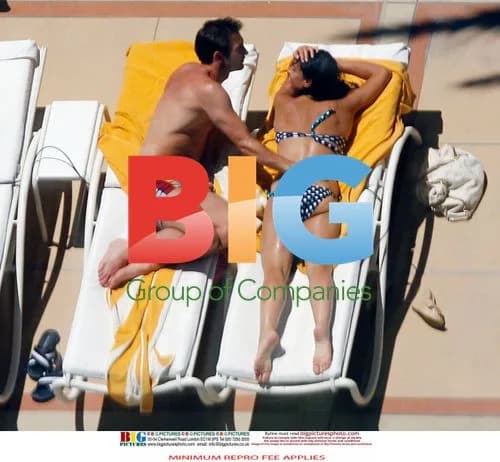 Frank Lampard and Christine Bleakley in Vegas