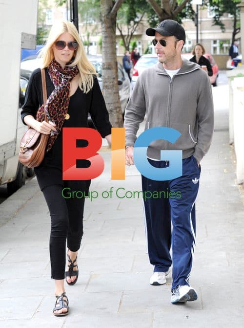 Claudia Schiffer and Matthew Vaughn on School Run