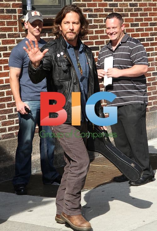 Eddie Vedder on Late Show with Letterman