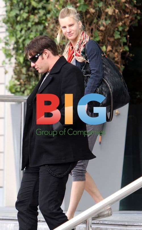 Glee Cast Leaving Hotel in Manchester