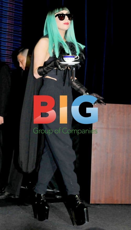 Lady Gaga at Tokyo Press Conference