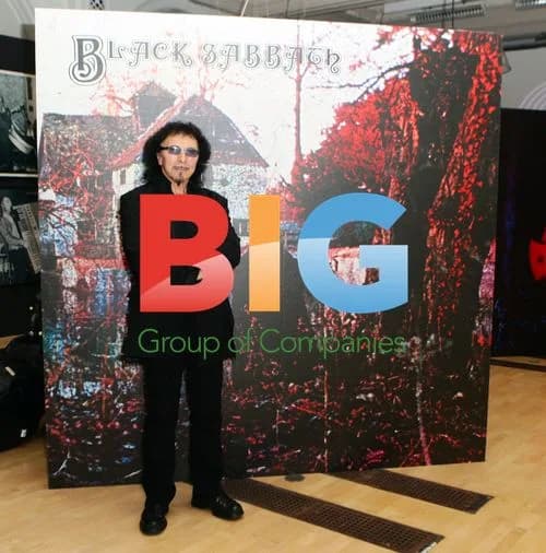 Tony Iommi at 'Home of Metal' Exhibition