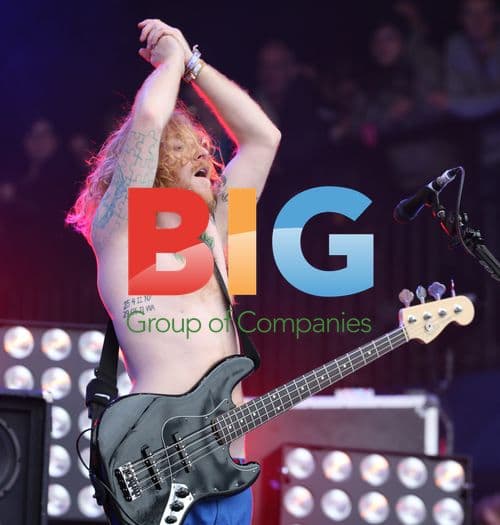 Biffy Clyro at Glastonbury 2011