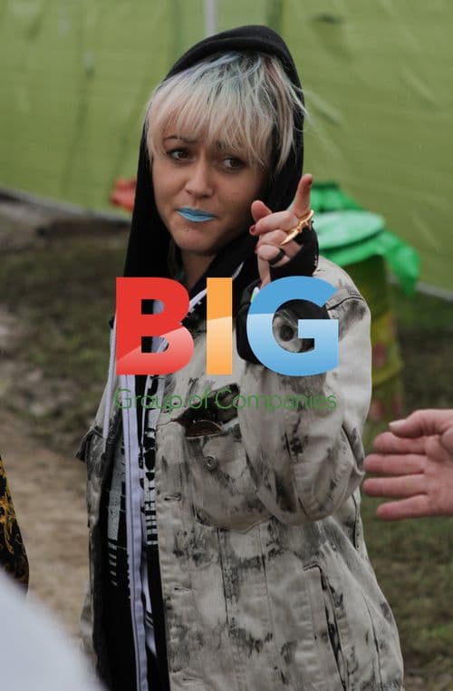Jaime Winstone at 2011 Glastonbury
