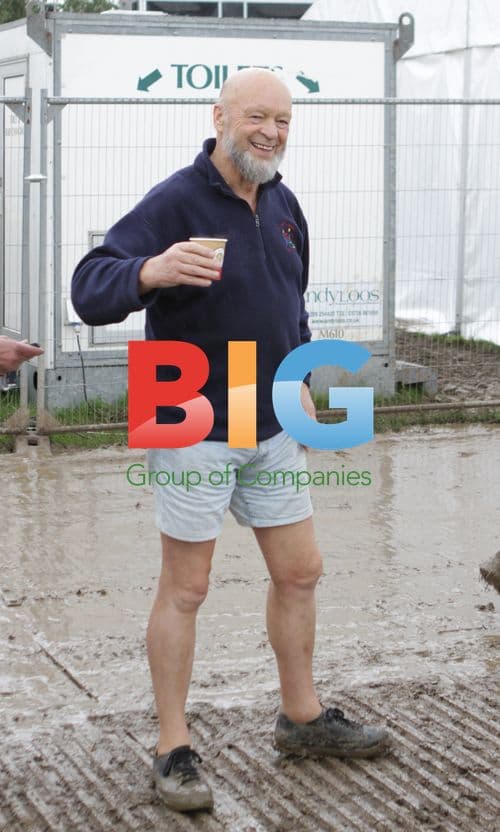 Michael Eavis at 2011 Glastonbury Festival