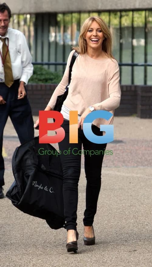 Celebs at ITV Studios in London