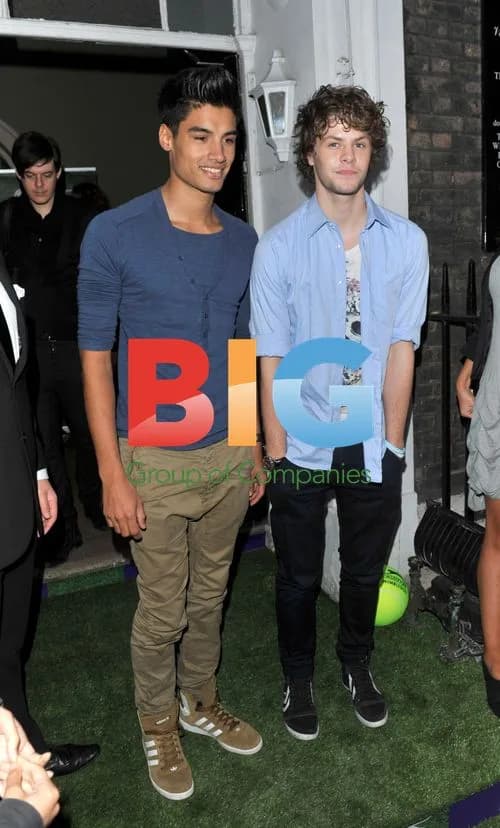 The Wanted at Slazenger Party