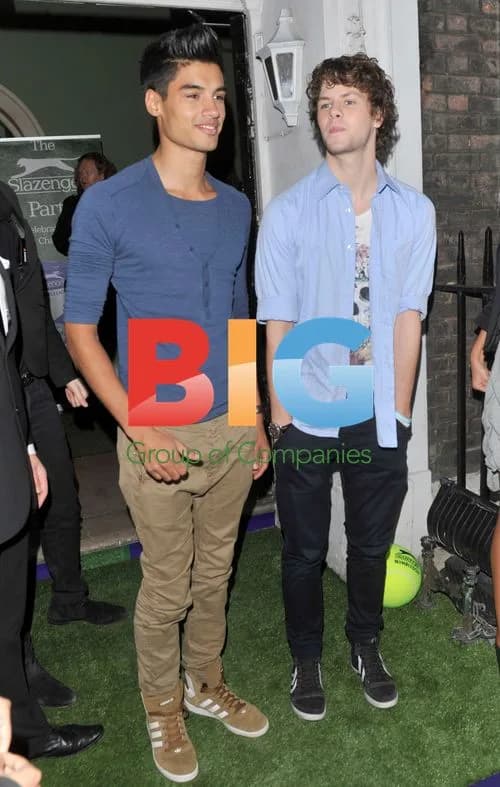 The Wanted at Slazenger Party